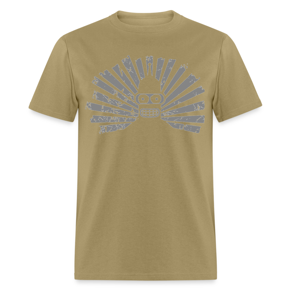 Starbend (black and white) - khaki