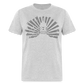 Starbend (black and white) - heather gray