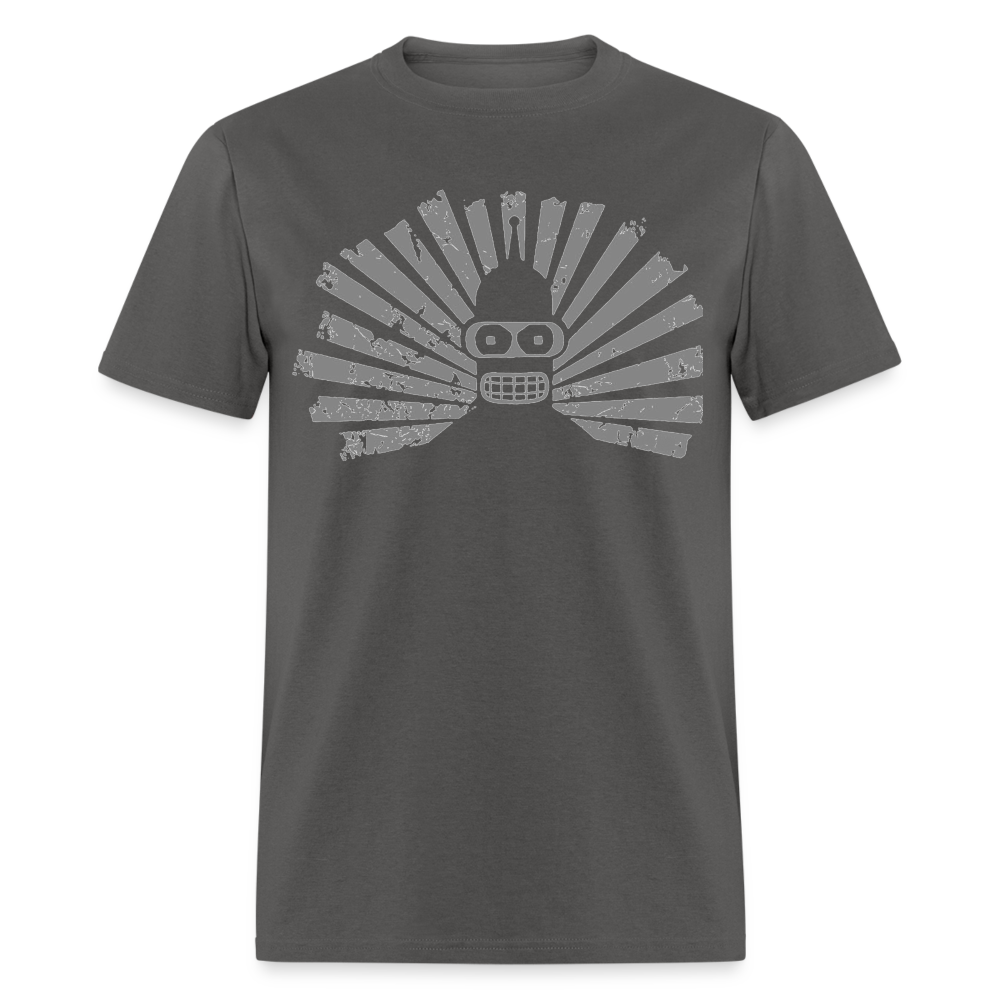 Starbend (black and white) - charcoal