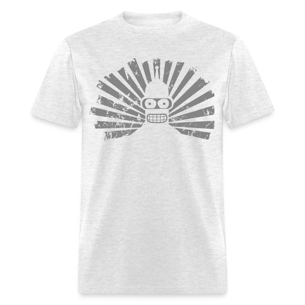 Starbend (black and white) - light heather gray