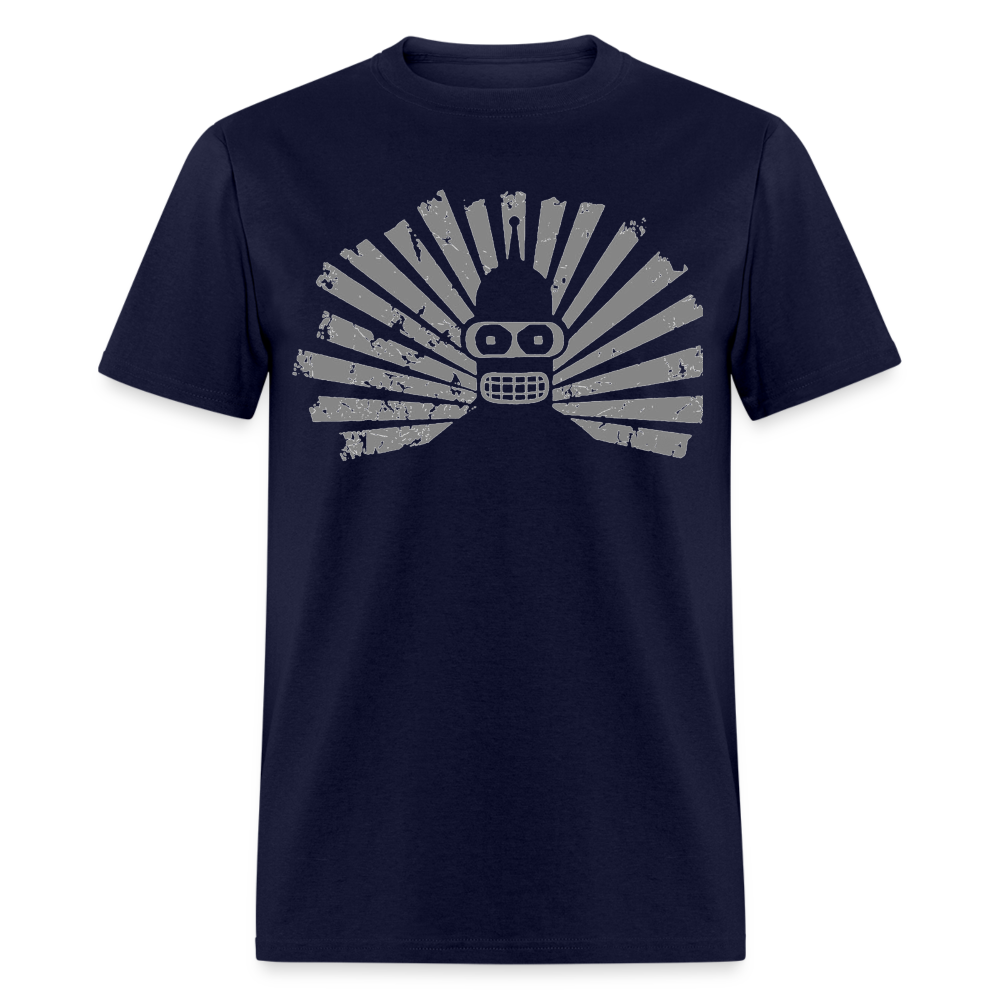 Starbend (black and white) - navy
