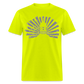 Starbend (black and white) - safety green