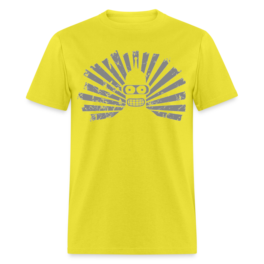 Starbend (black and white) - yellow