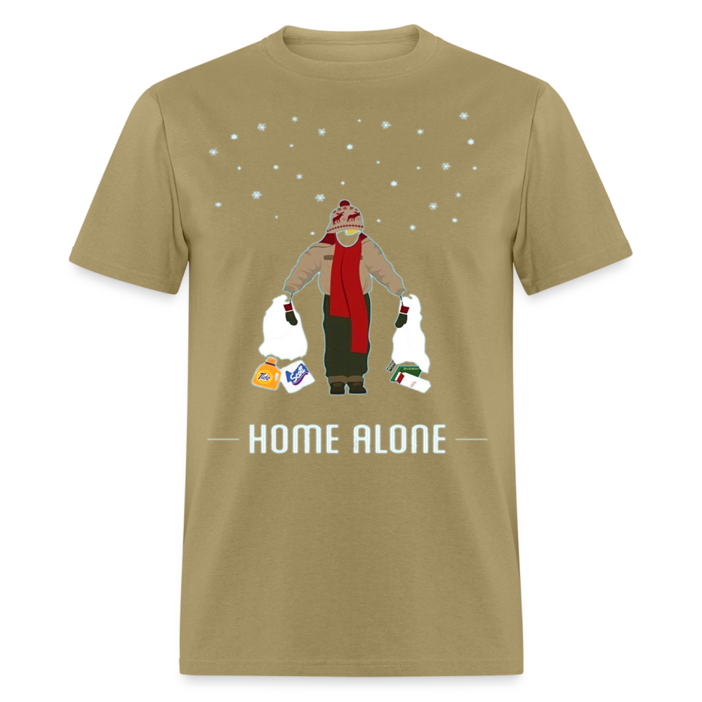 Red Scarf - khaki