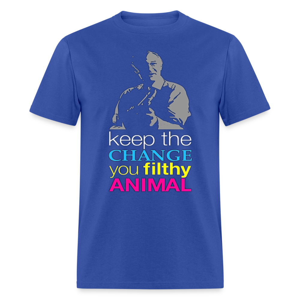 Keep The Change - royal blue