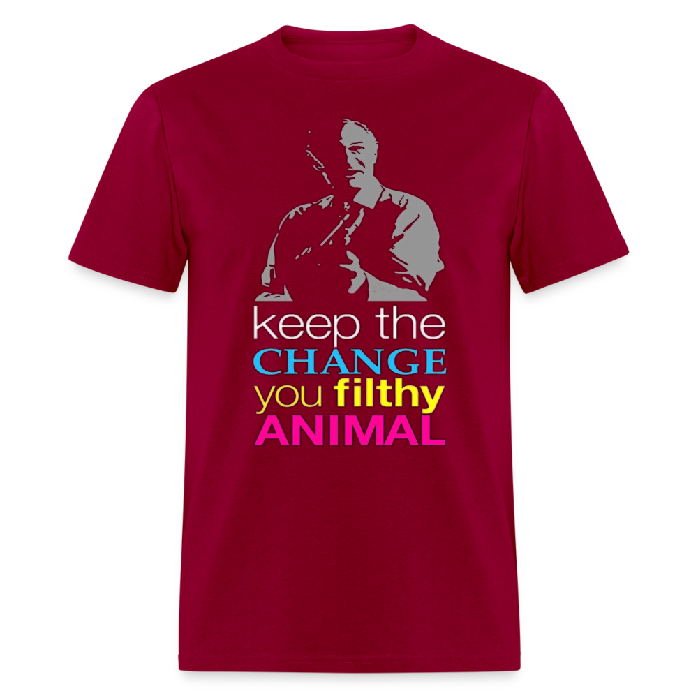 Keep The Change - dark red