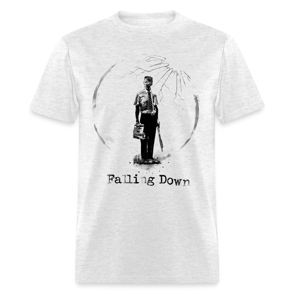 Falling Down - light heather gray