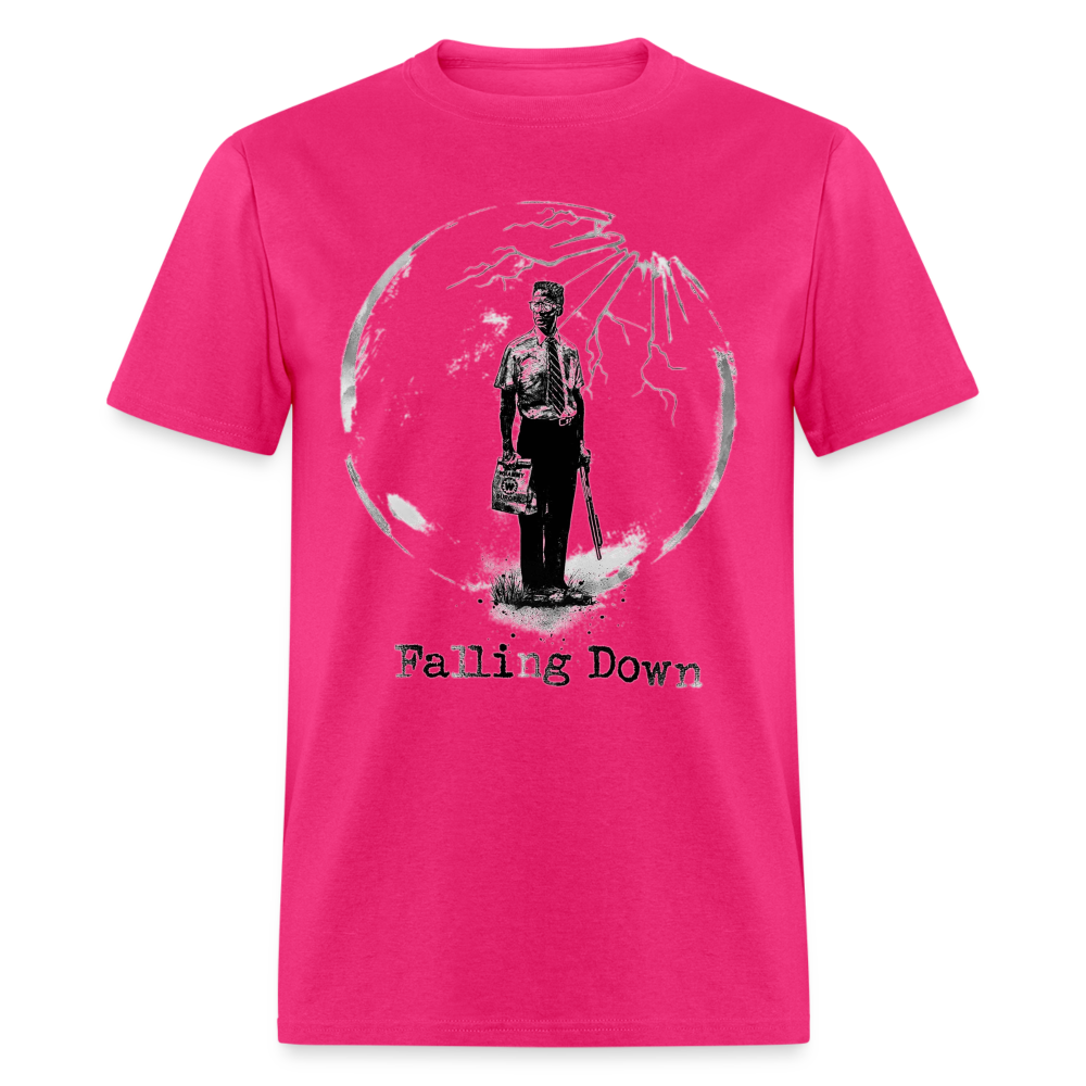 Falling Down - fuchsia